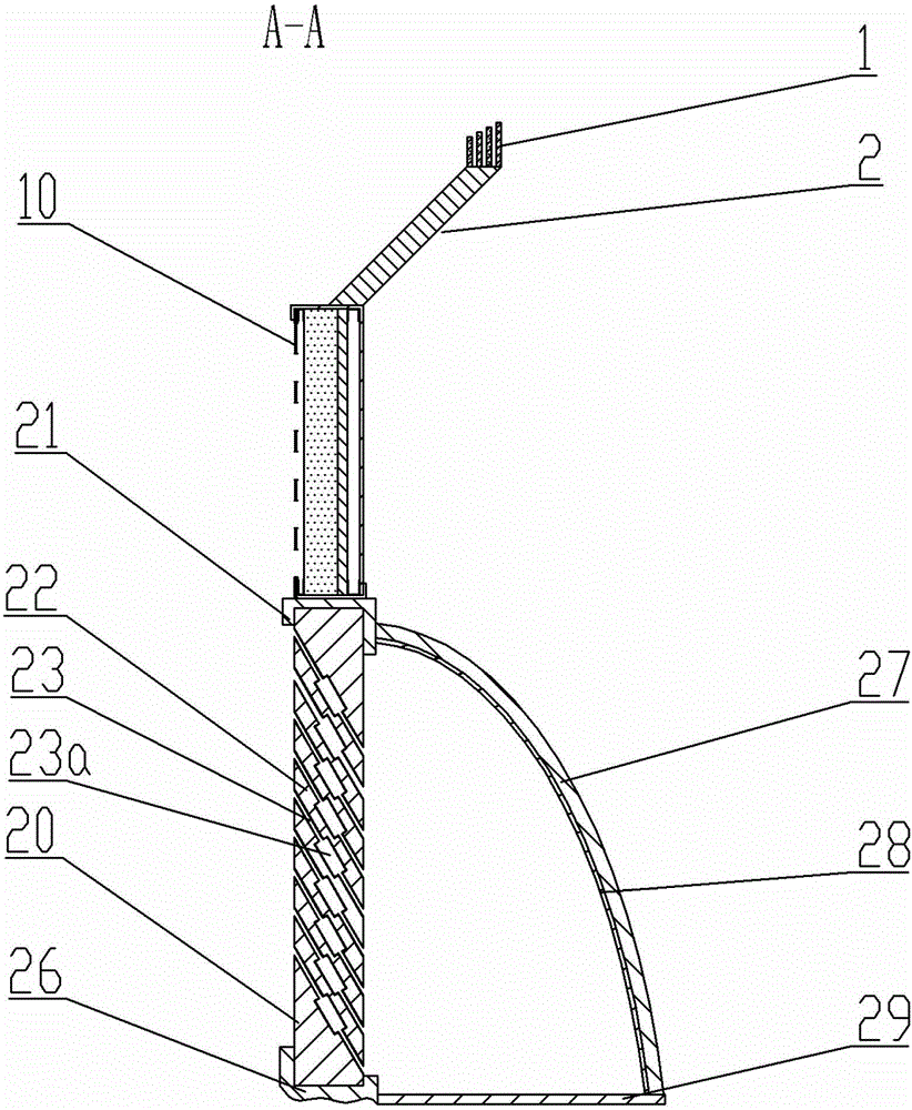 A composite load-reducing sound barrier for high-speed railway