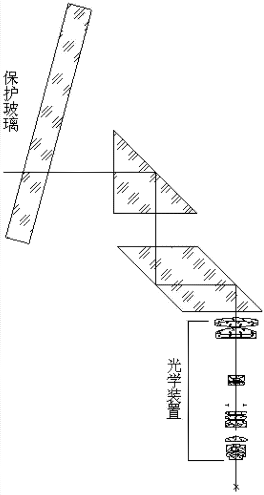 Continuous zoom optical device