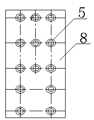 Large-fall vibration absorption and noise reduction buffering device