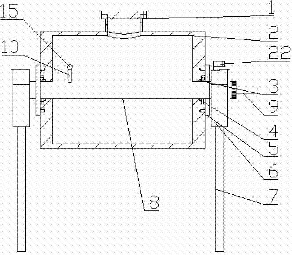 Detecting system and detecting method of stress distribution of ball grinder internal spatial points