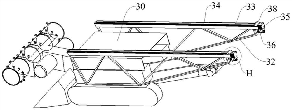 Support mounting vehicle