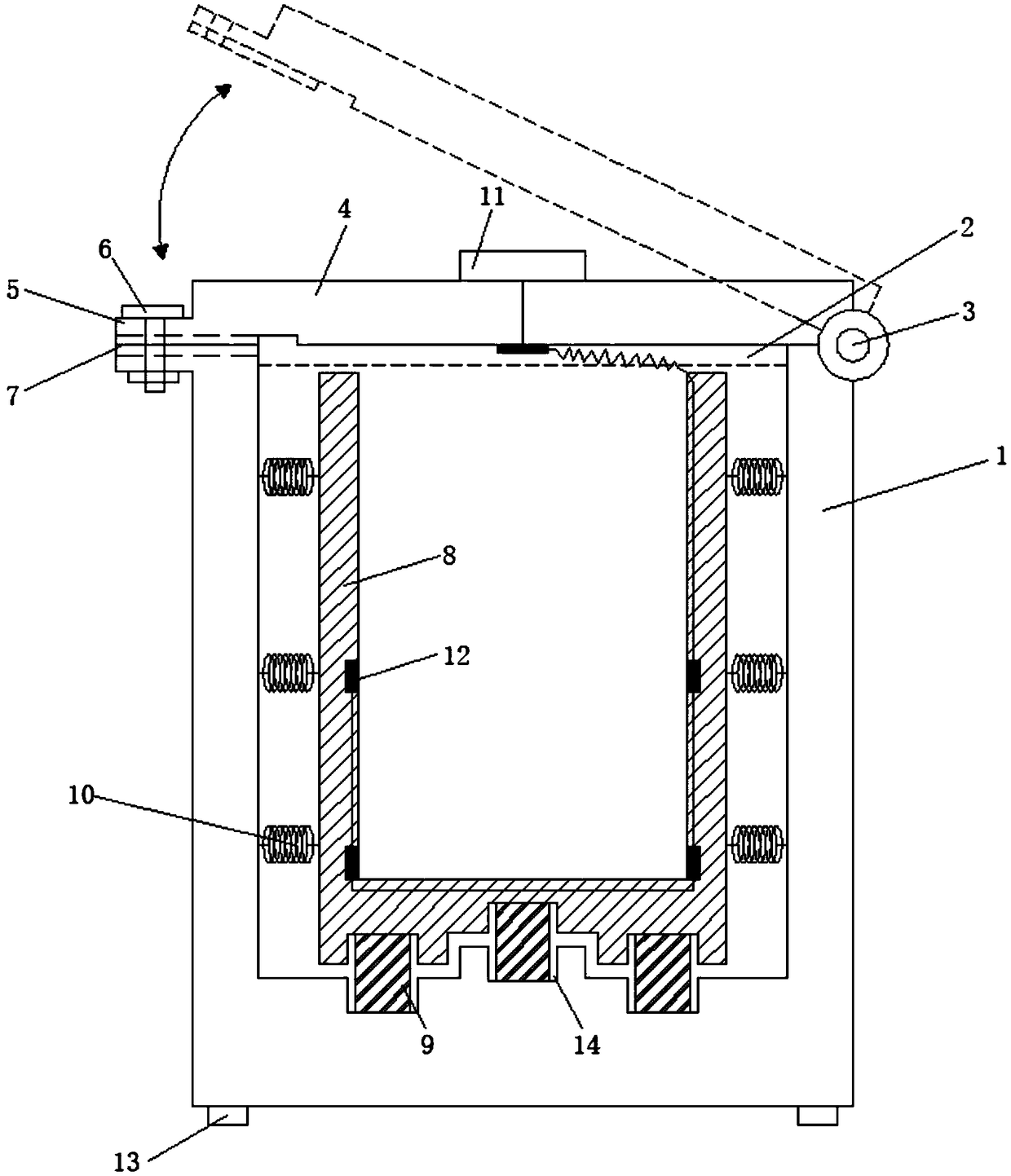 UPS (Uninterruptible Power Supply) alarm device for oil-field oil transportation monitoring device