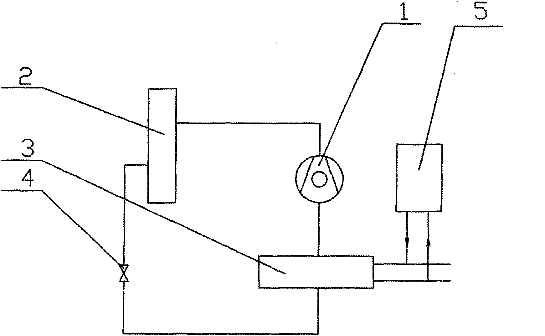 Energy tower heat pump unit secondary refrigerant freezing point monitoring control method and device thereof