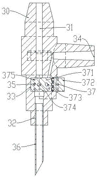 Fully-automatic blood sampling instrument and temporary negative pressure blood sampling device thereof