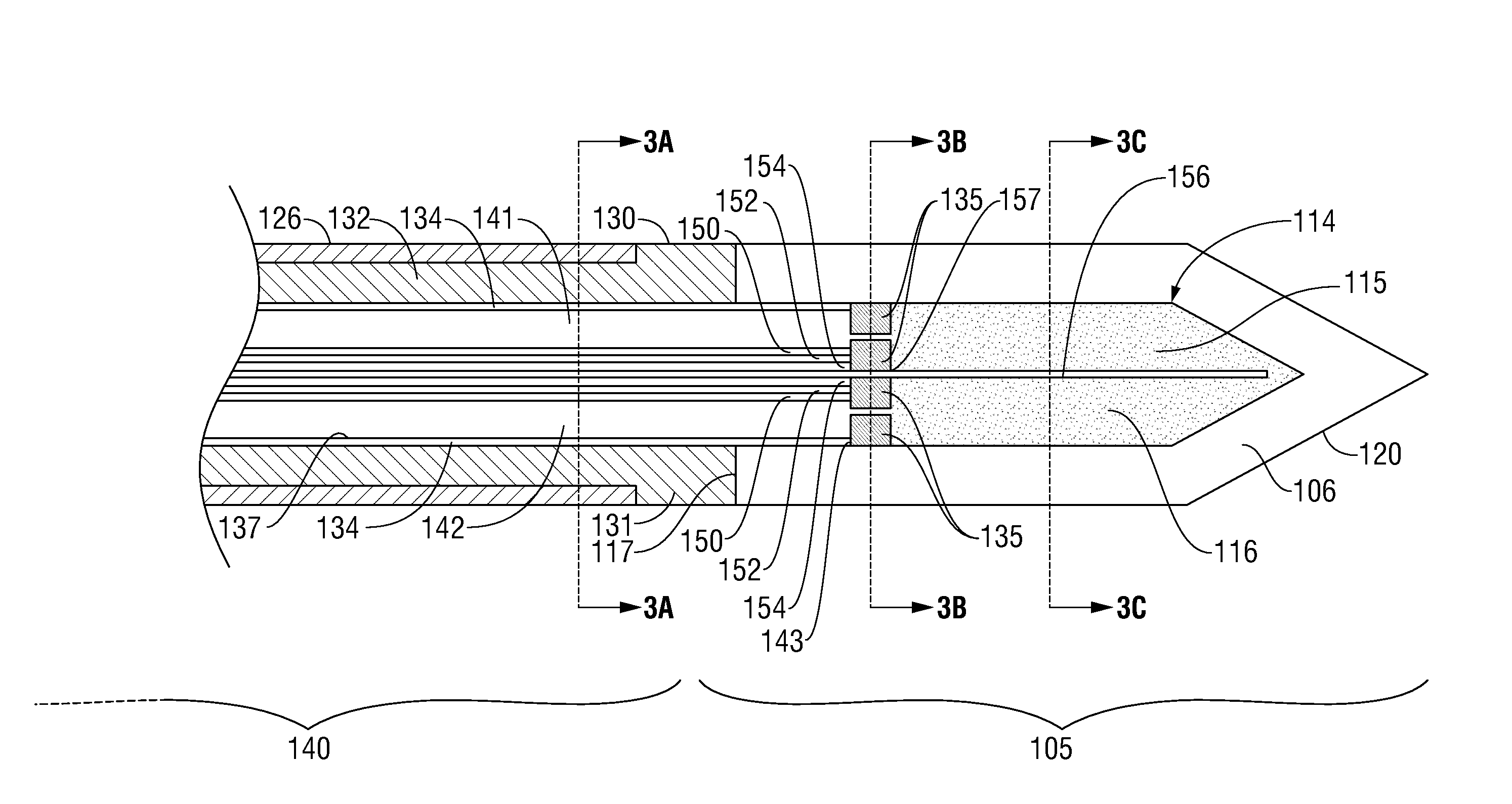 Perfused core dielectrically loaded dipole microwave antenna probe