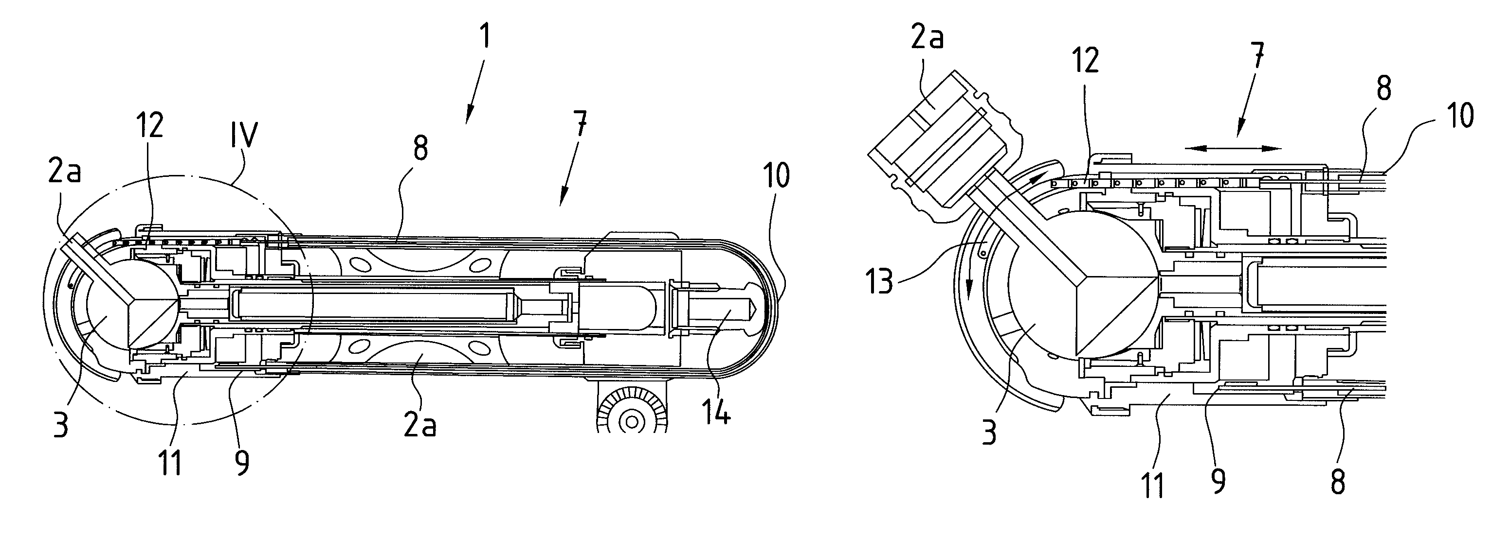 Holding device for medical instruments