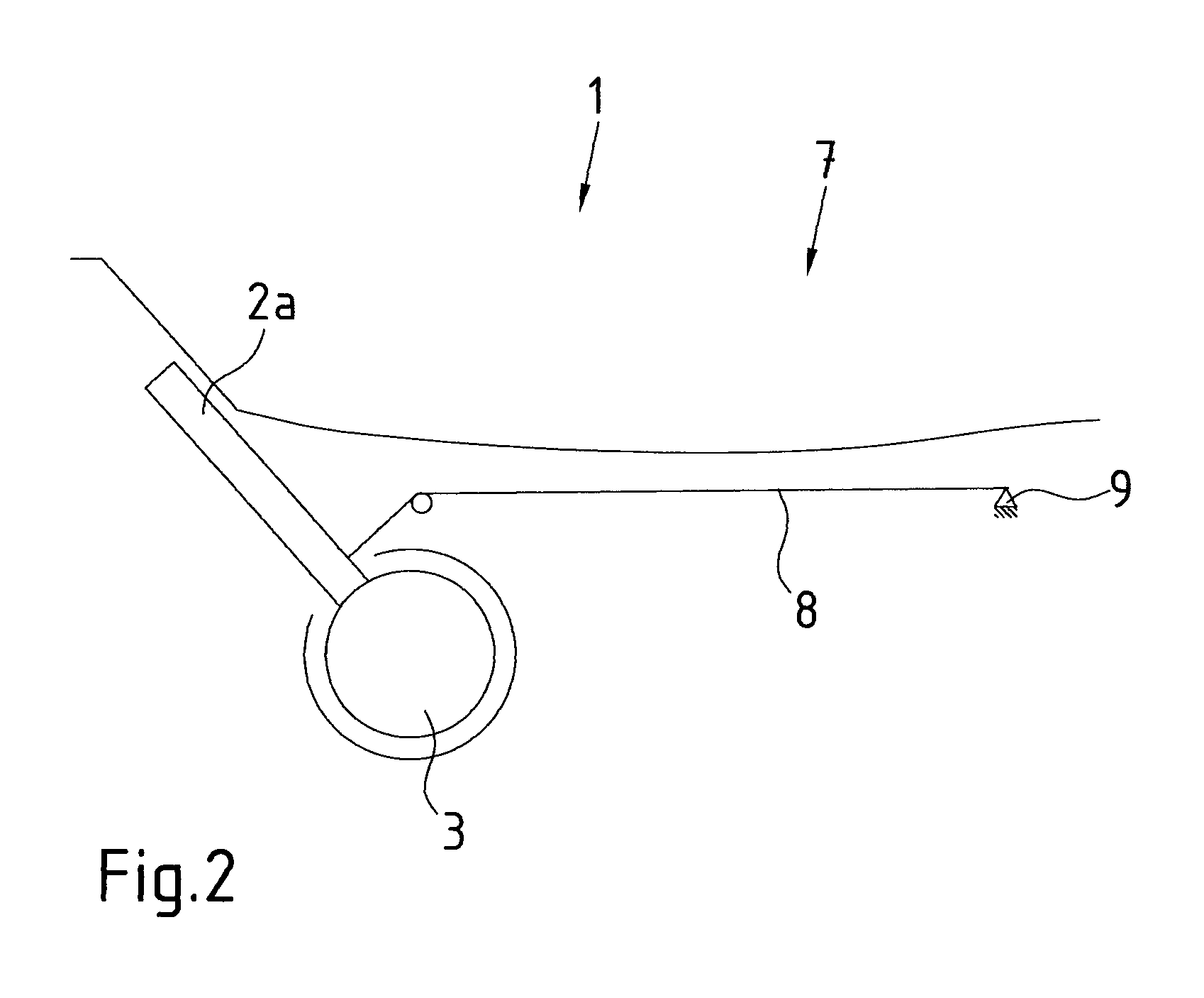 Holding device for medical instruments