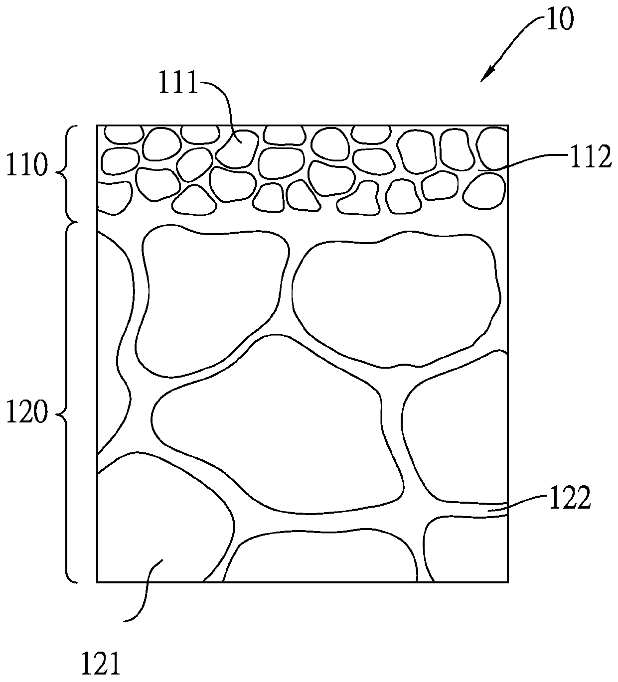 A porous ceramic plate as well as a preparation method and application thereof