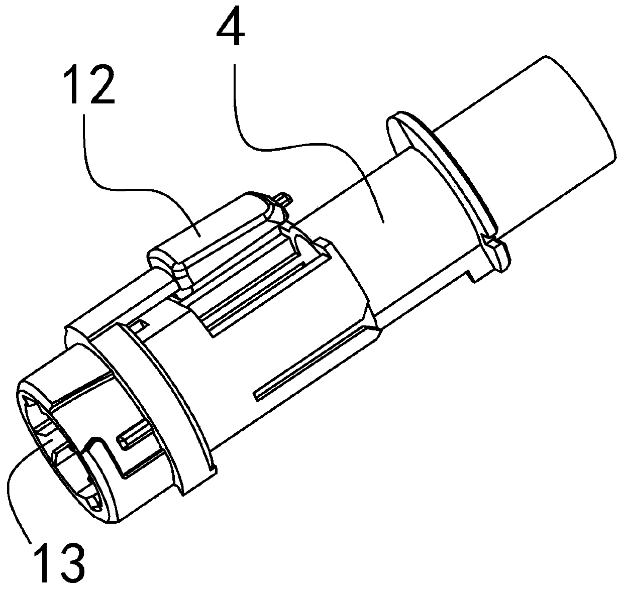 A blood sampling pen with bias guiding and anti-secondary puncture