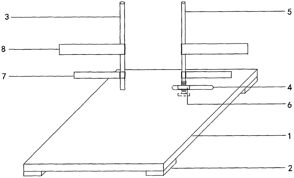 Sheep shearing stand