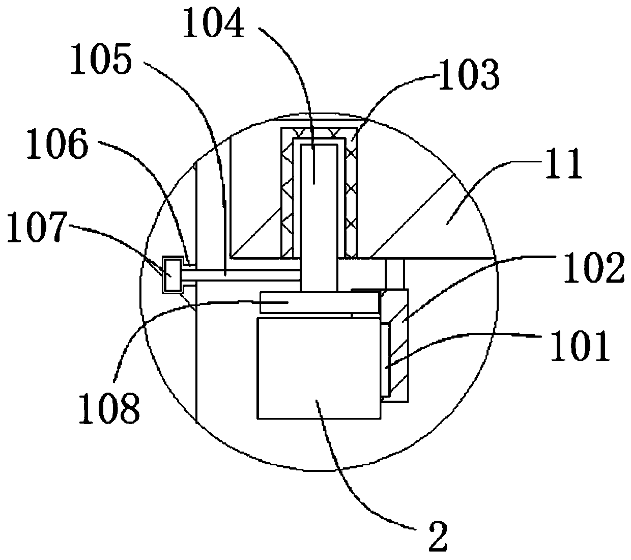 Roller shaft sleeve pre-assembly production equipment