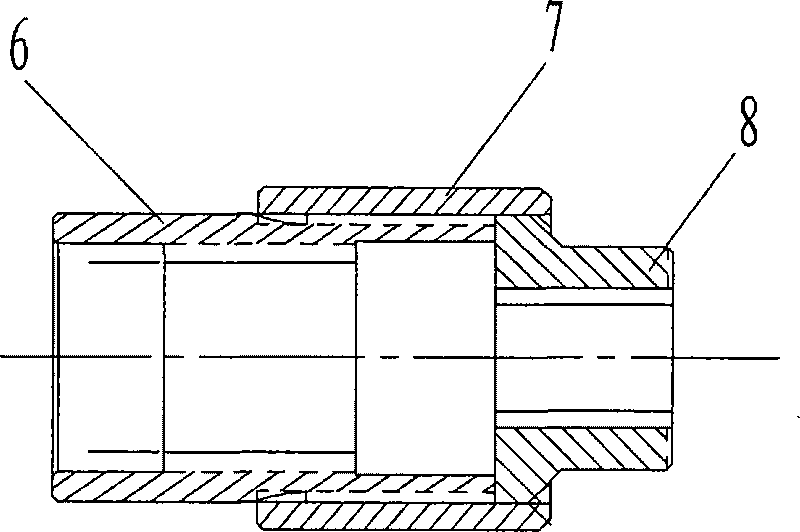 Transmission connecting mechanism device for power takeoff and gear pump