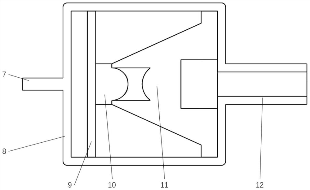 Negative pressure isolation cabin laser disinfection device