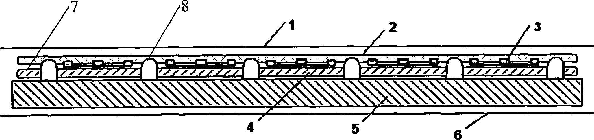 Improved healthcare mattress inner core and manufacturing method thereof