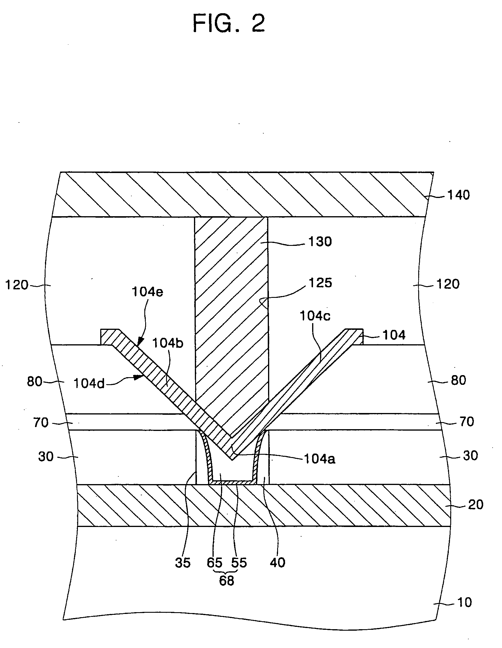 Memory devices having sharp-tipped phase change layer patterns and methods of forming the same