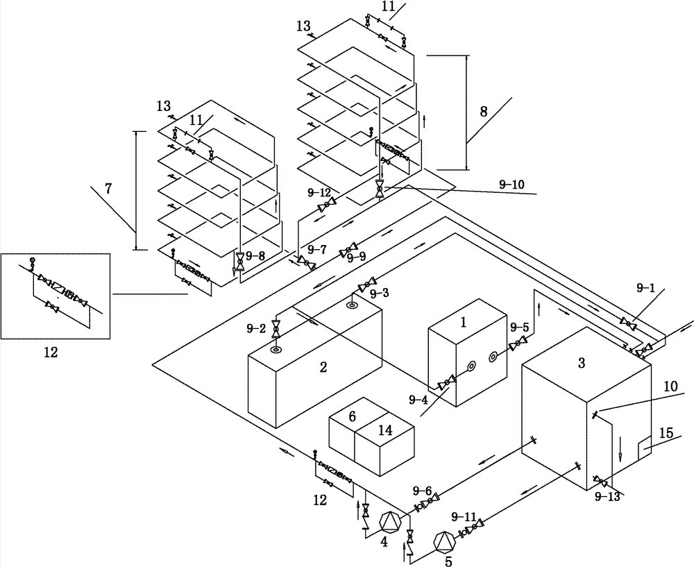 Comprehensive pipeline disinfection effect testing apparatus