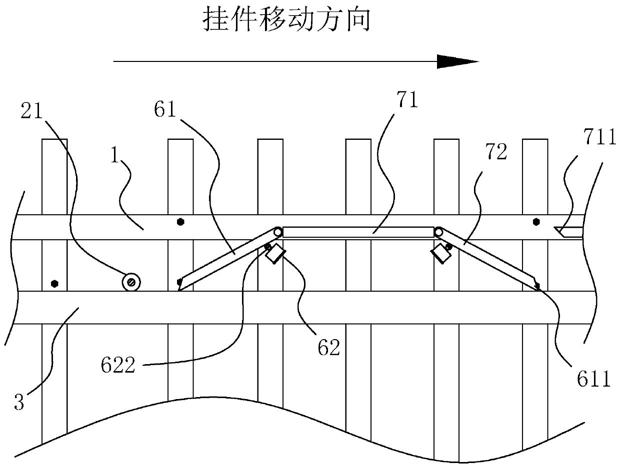 Electroplating time adjusting device for automatic electroplating equipment