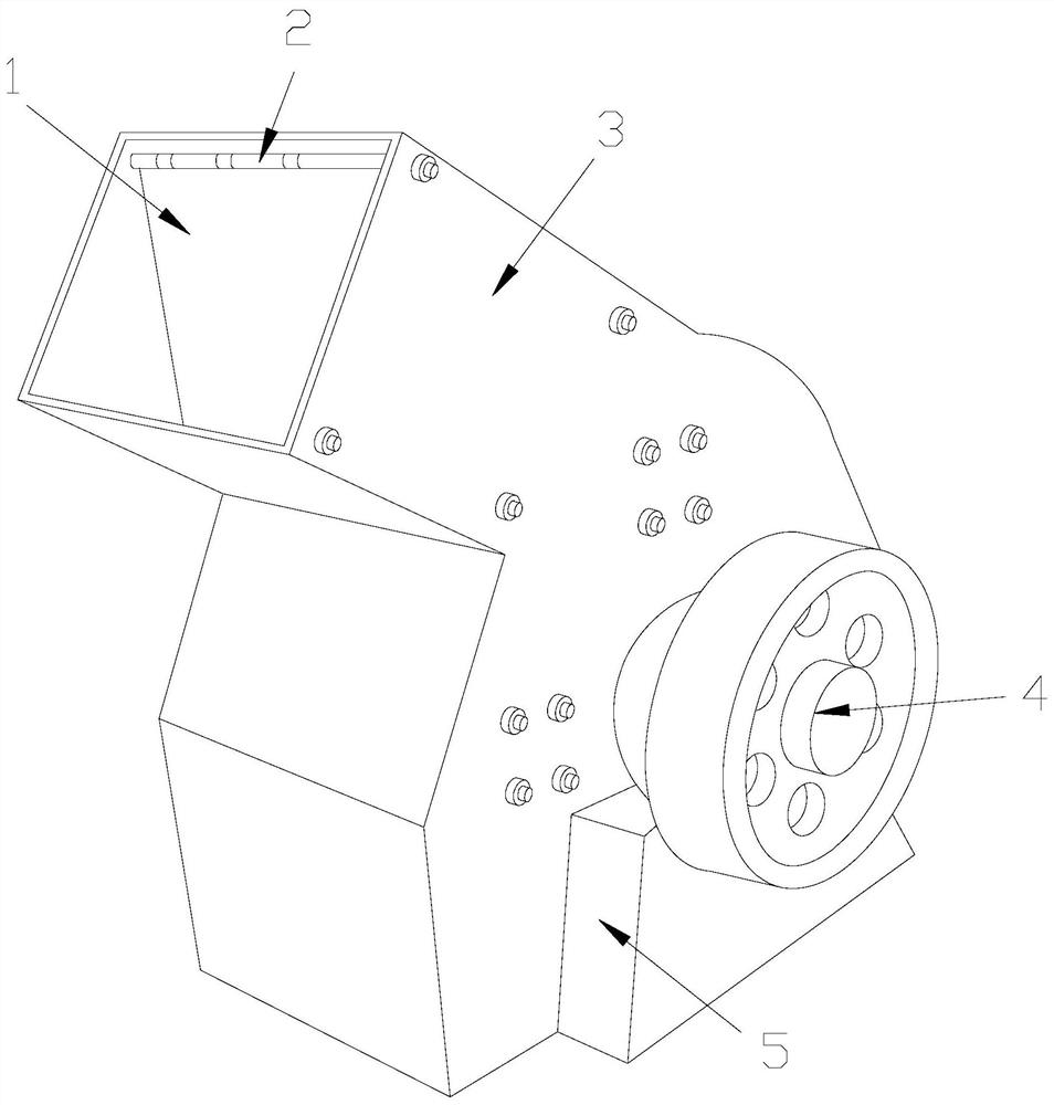 an ore crusher