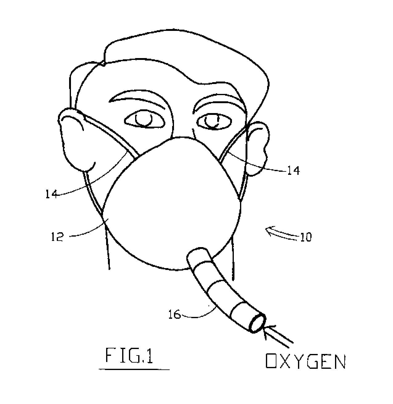 Oxygen Face Mask With Incorporated Access