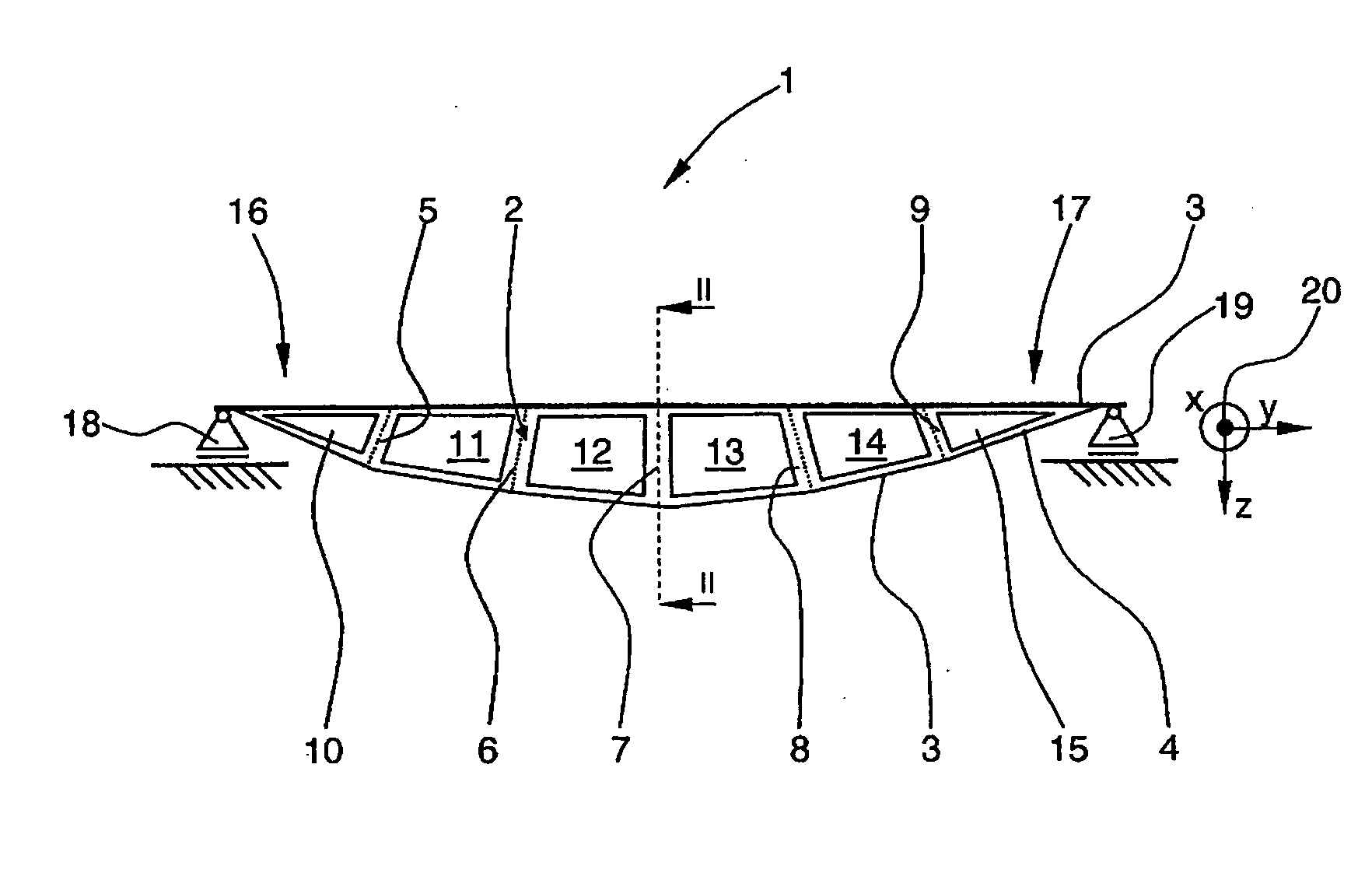 Floor panel for forming a loading area in a cargo hold of an aircraft
