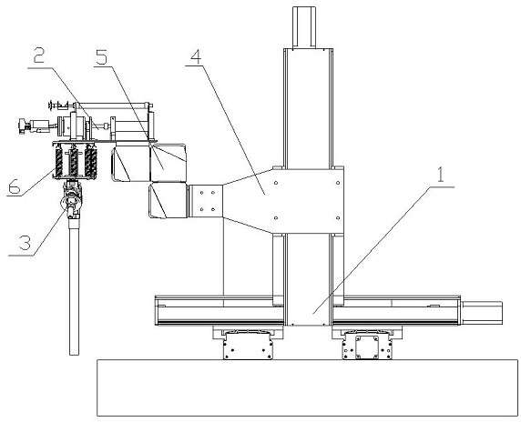 Robot oil filling or gas filling method