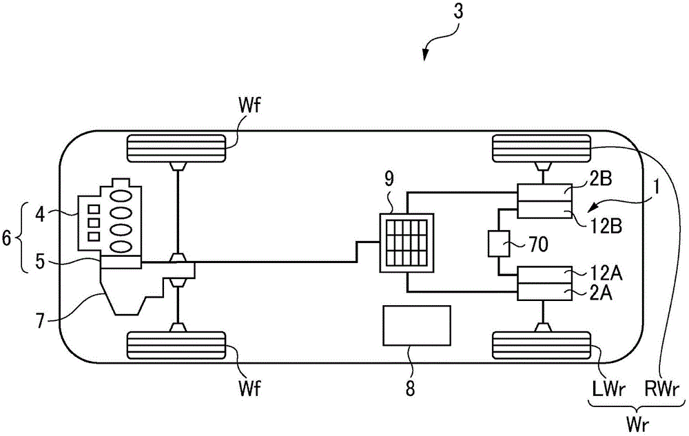 drive unit for vehicle