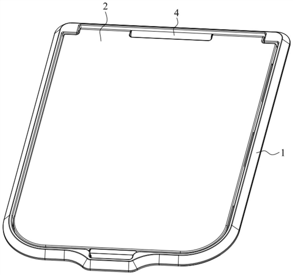 Cover plate assembly and washing machine