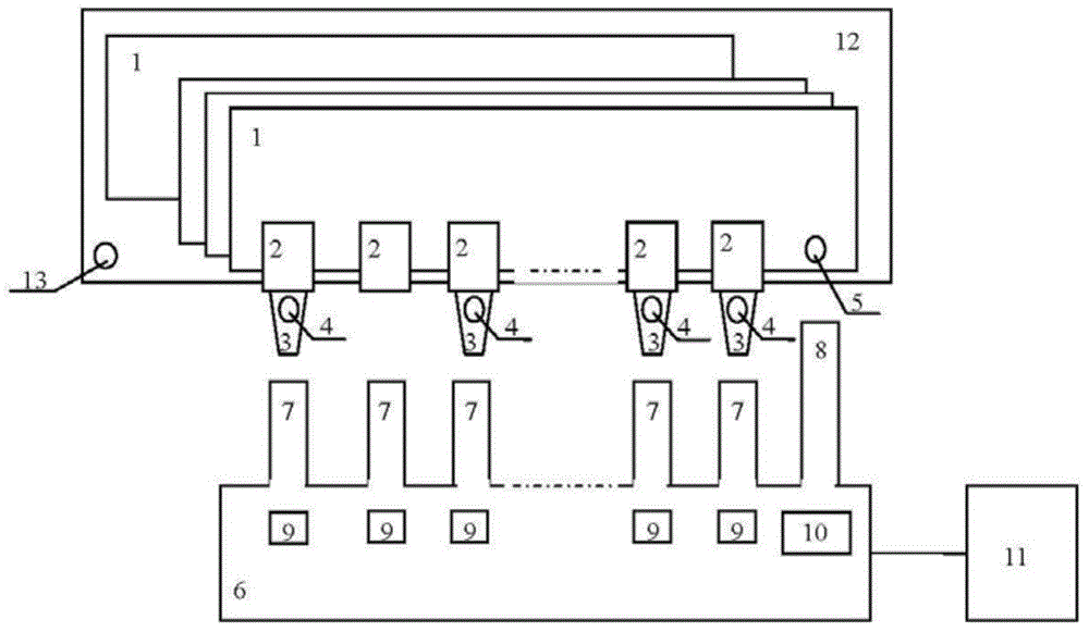 Intelligent optical fiber wiring device and method and management system