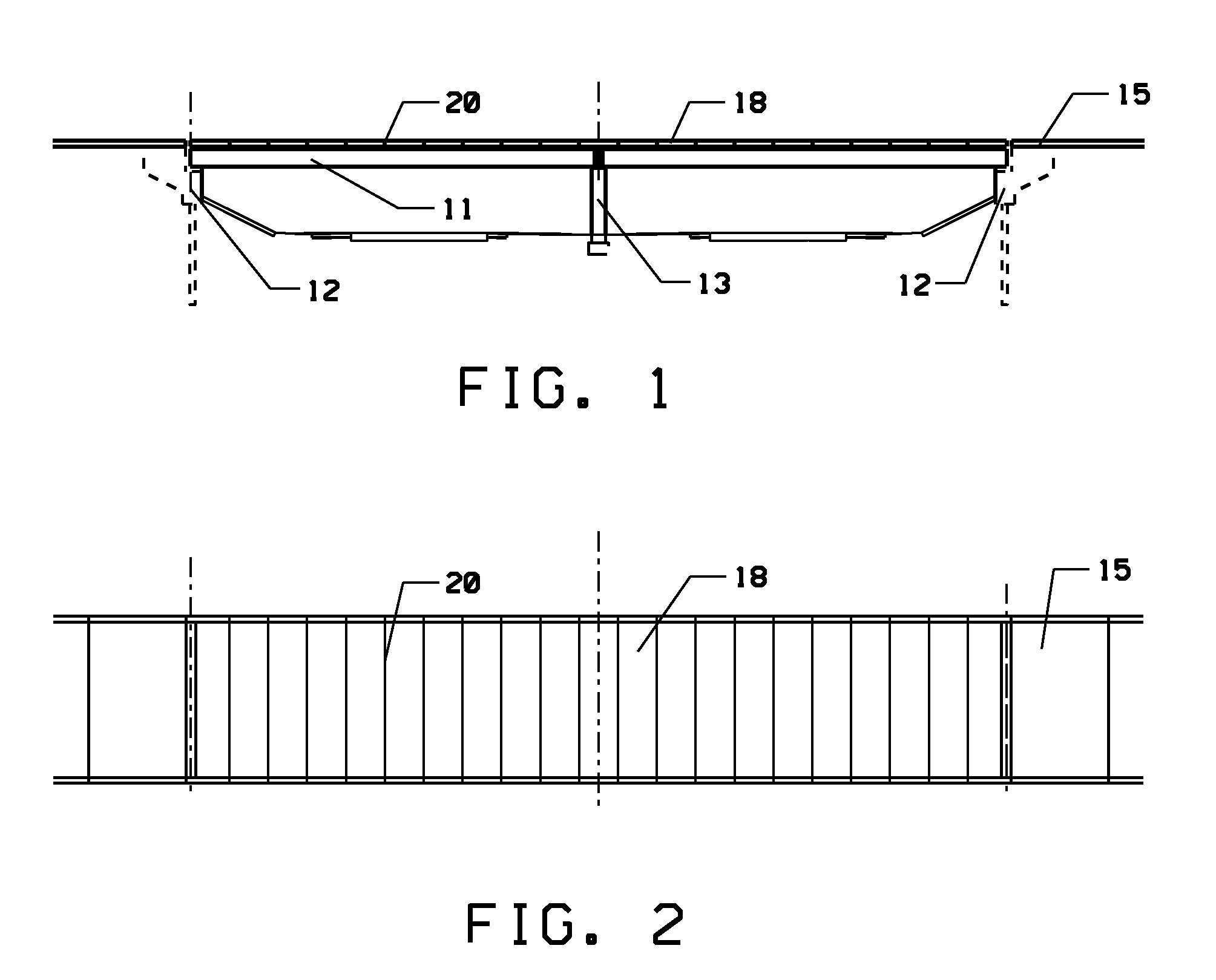 Method to Compress Prefabricated Deck Units By Tensioning Supporting Girders
