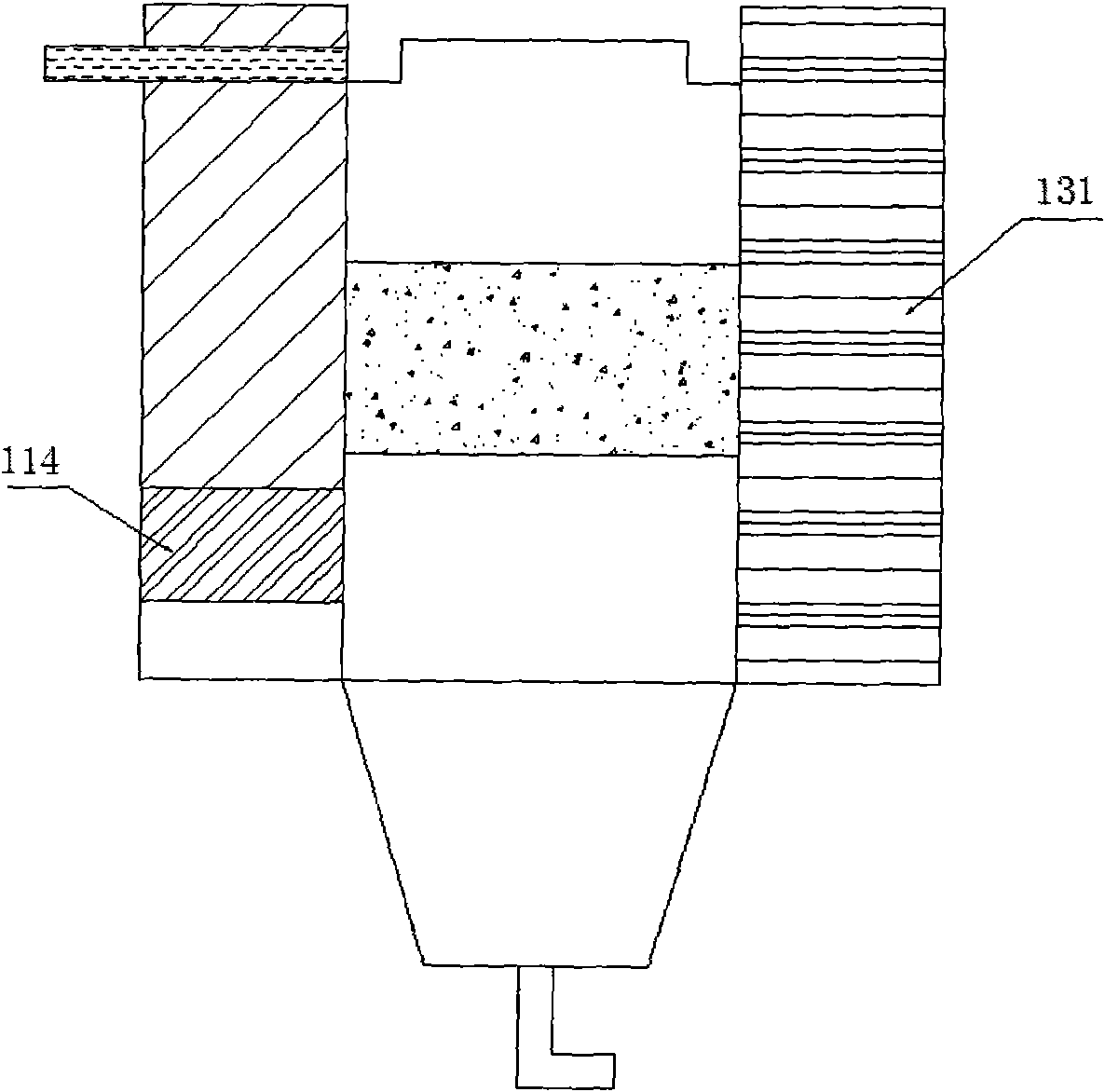 Sectional type anaerobic baffled reactor