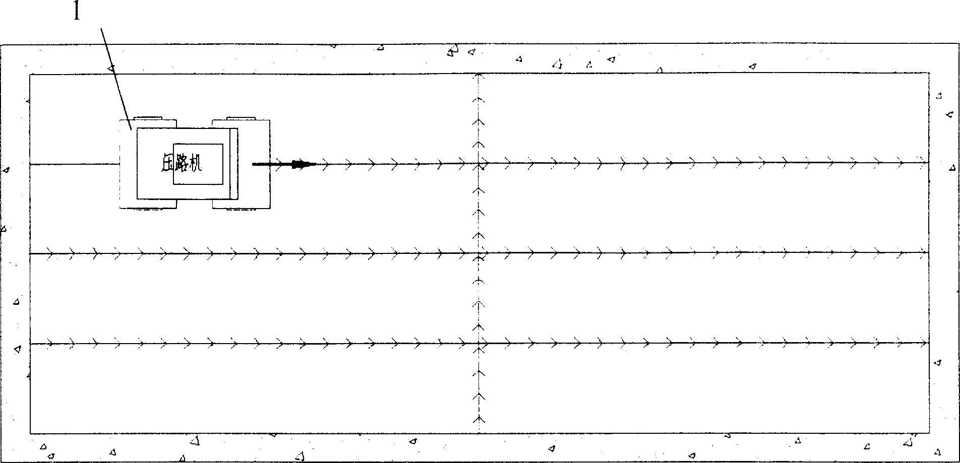 Processing method for strake for leveling boat