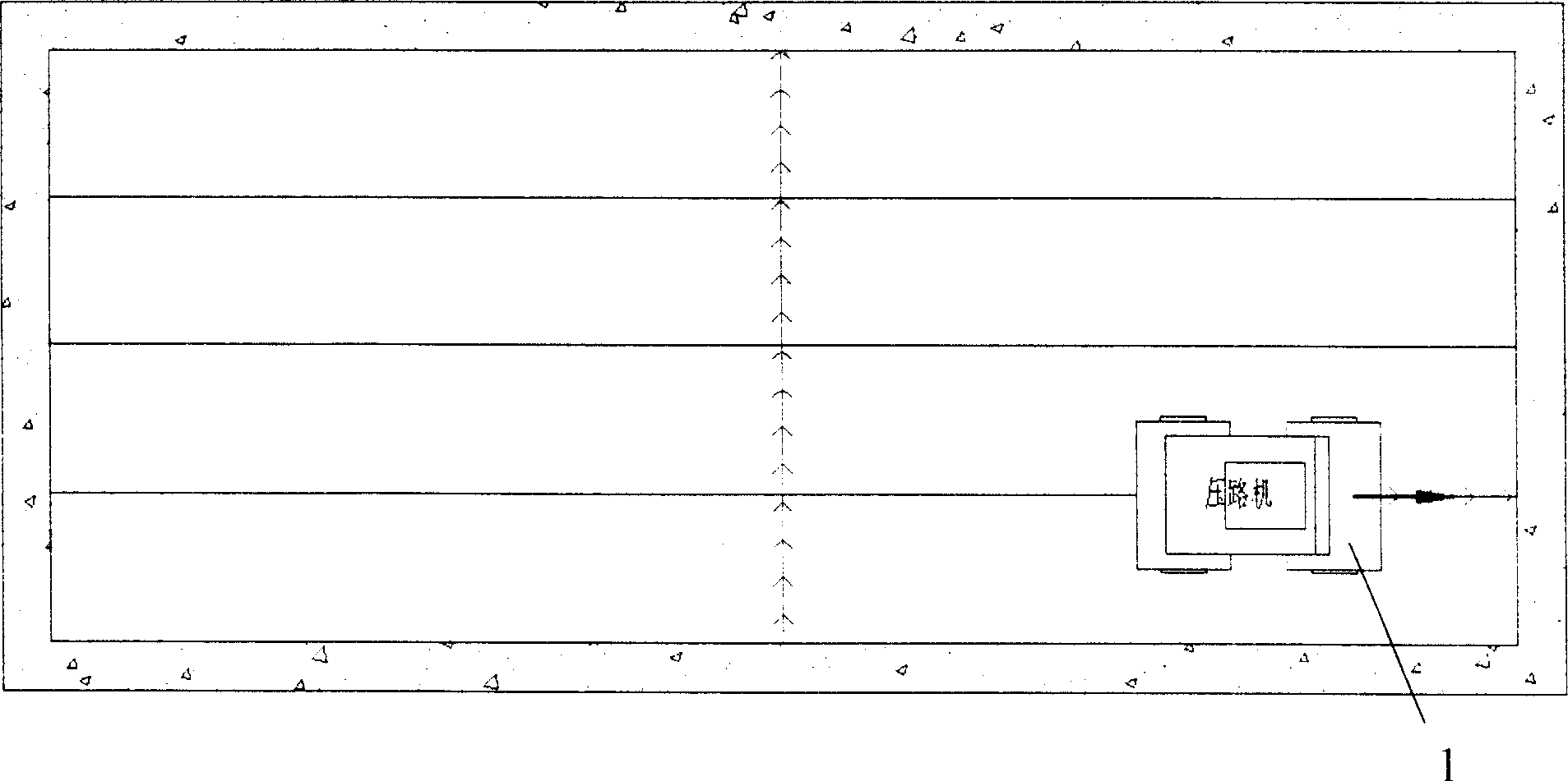 Processing method for strake for leveling boat