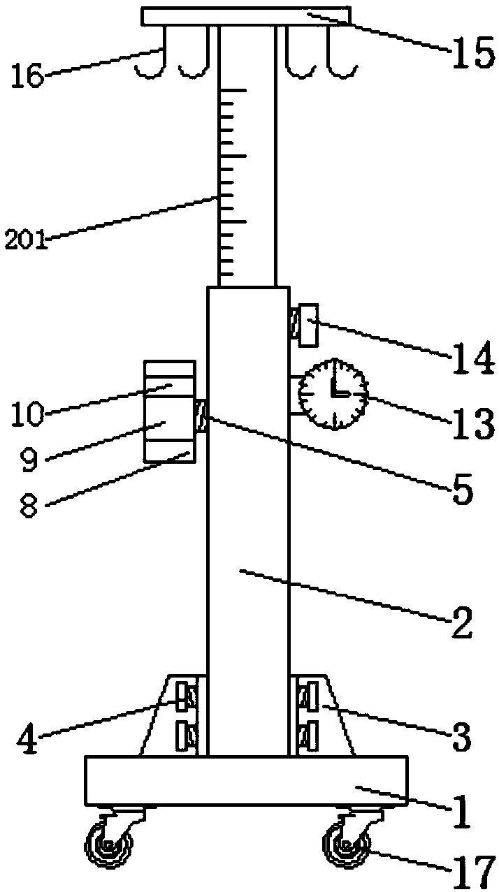 Medical multifunctional infusion support device