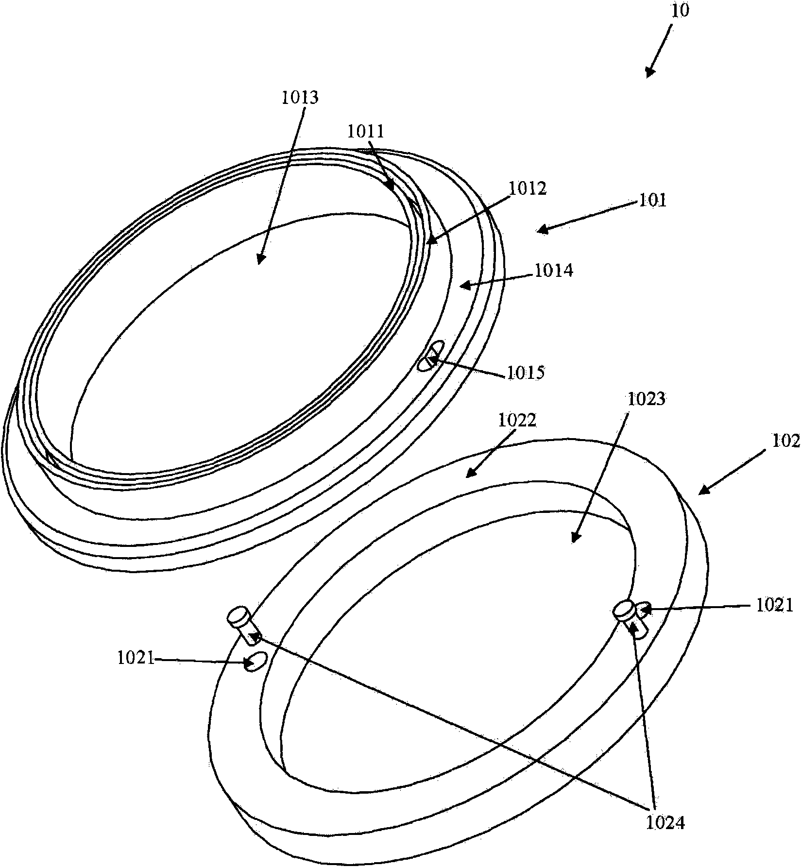 Wafer fixing device and wafer fixing method