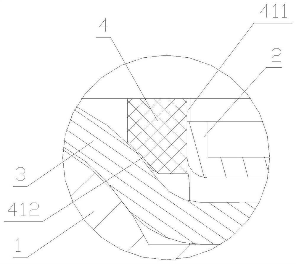 Motor sealing assembly and motor