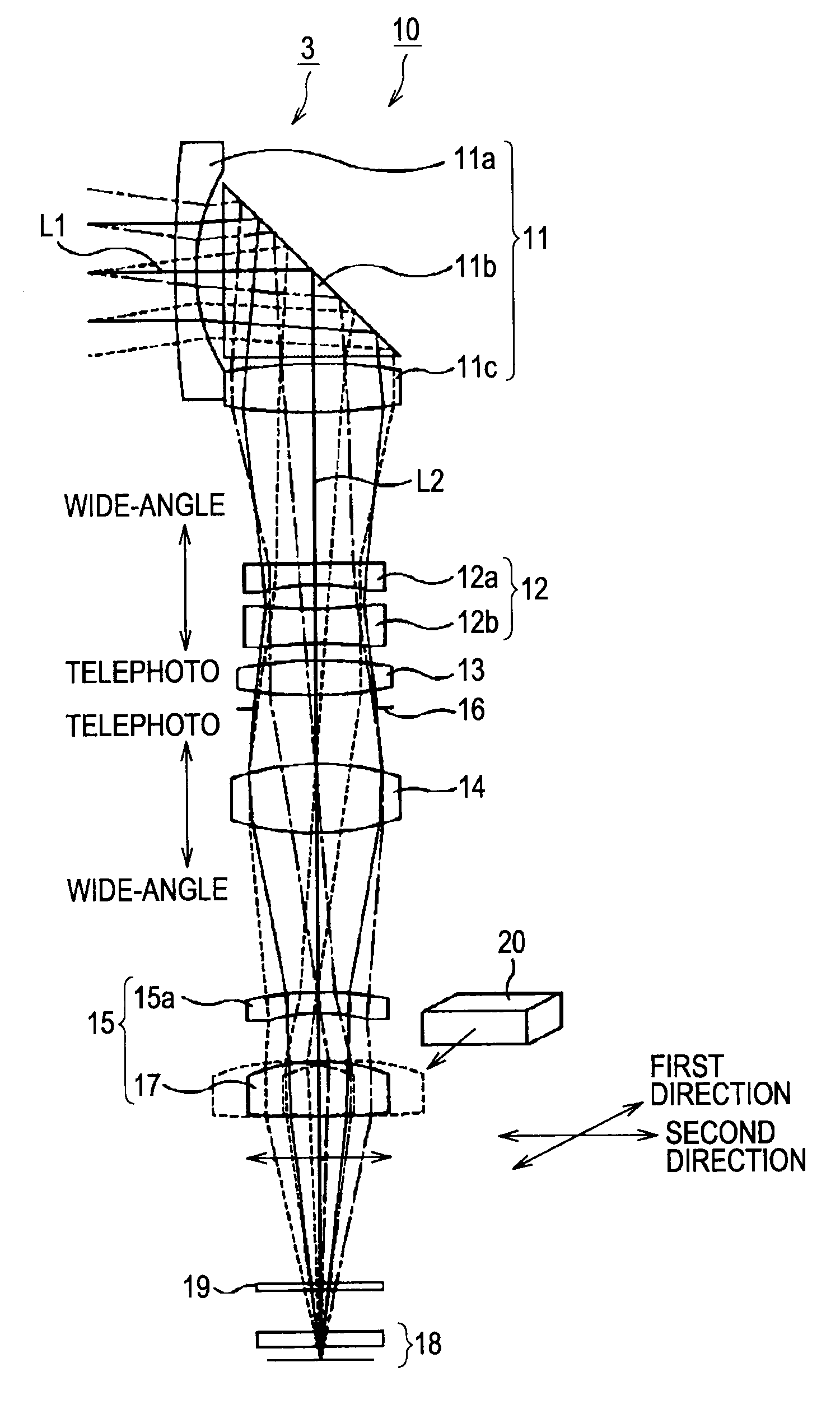 Image blur correction unit, lens barrel device, and camera apparatus