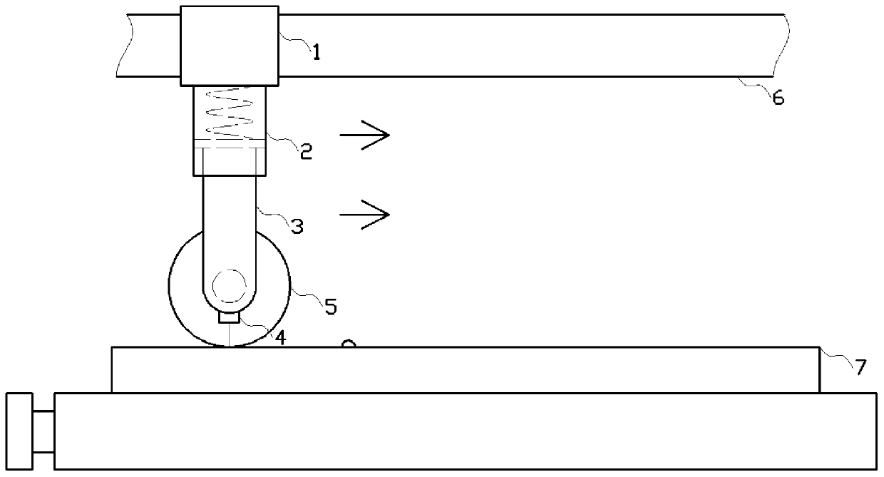 Automatic plane detection grinding device