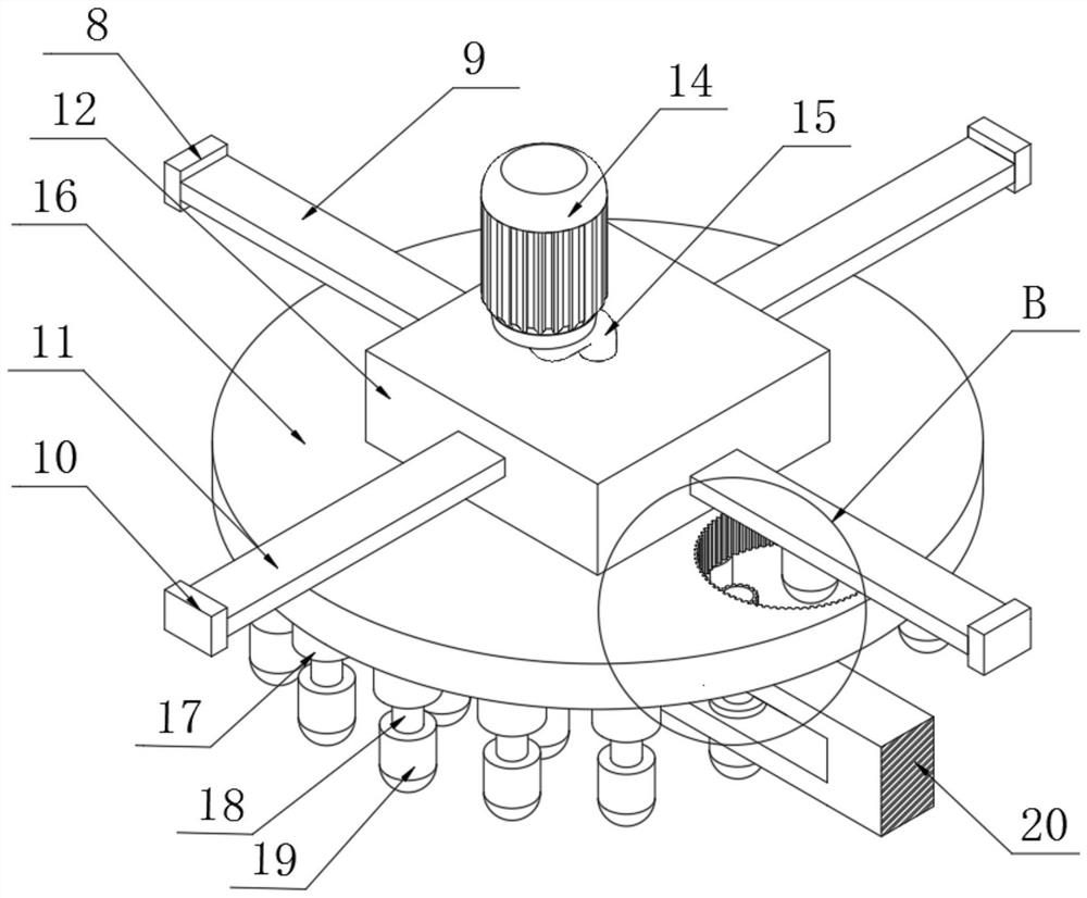 Vomit-stopping nursing device for chemotherapy