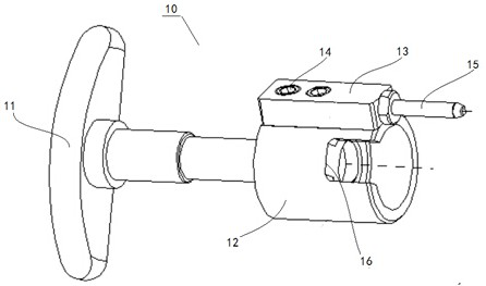 A mounting fixture for an oil control valve