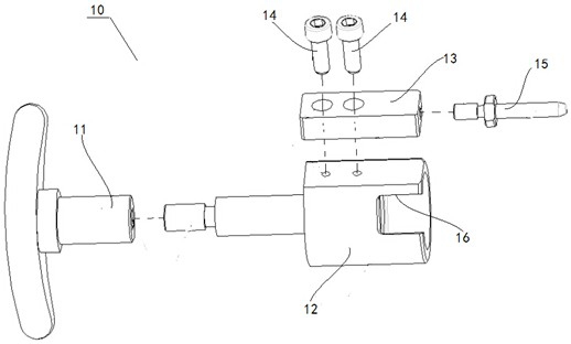 A mounting fixture for an oil control valve