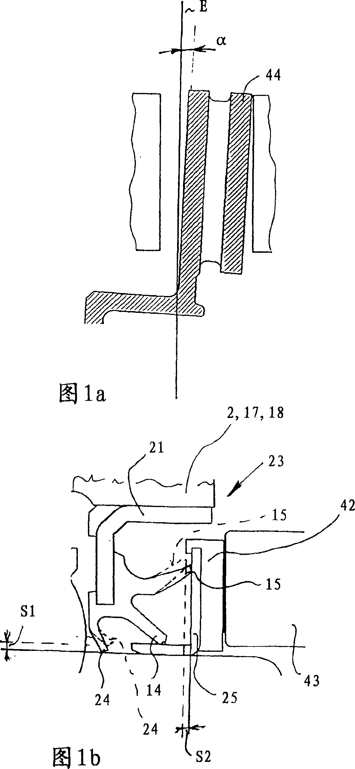 Wheel bearing unit embodied as an angular contact ball bearing