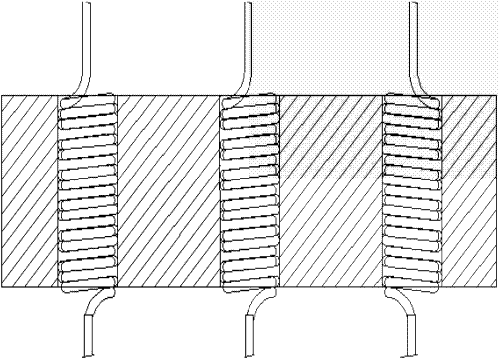 A liquid distillation condensing device