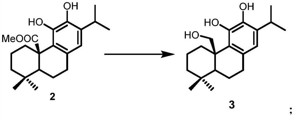 Preparation method of Icetaxane type abietane diterpene