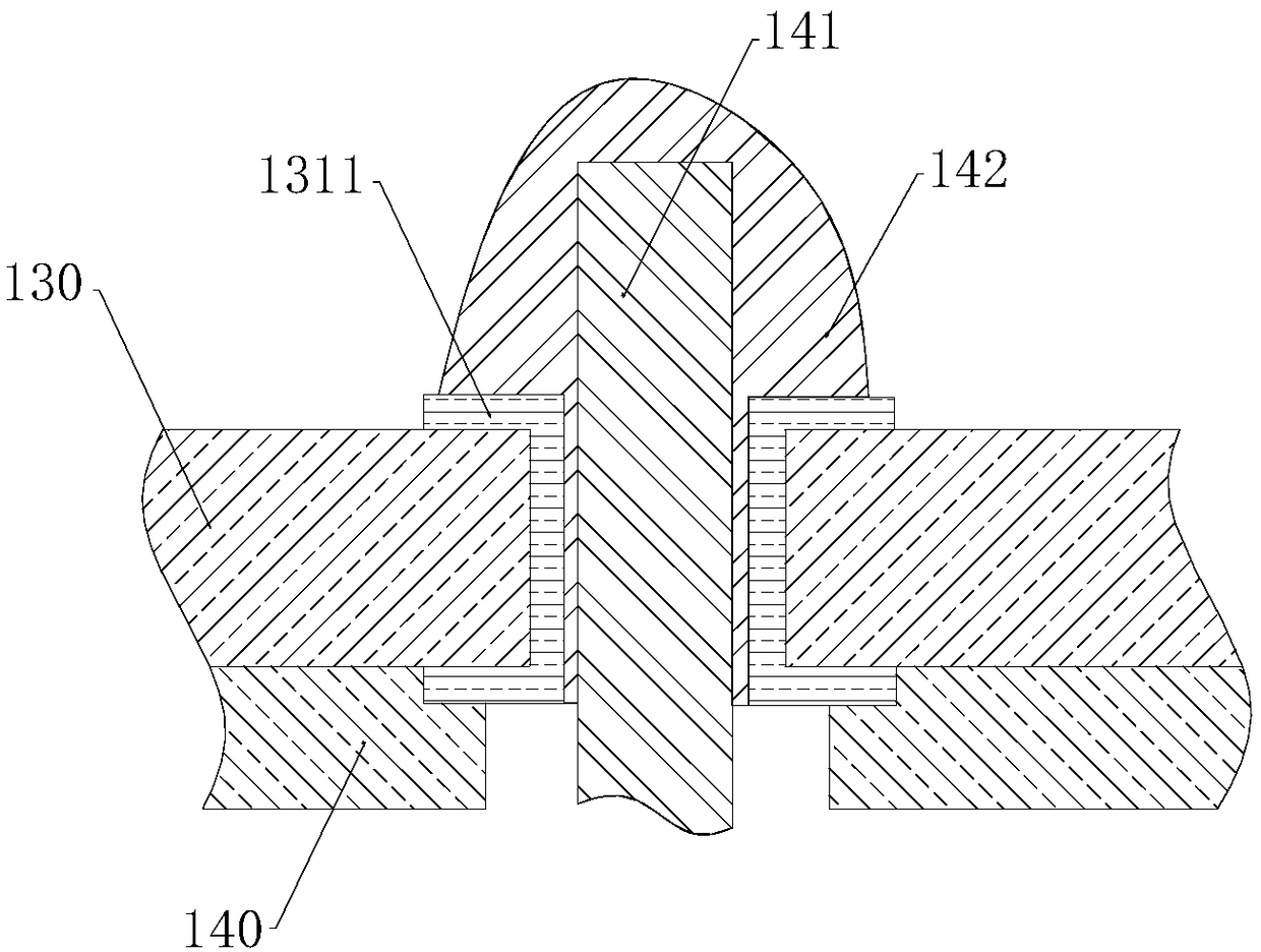 Flexible board convenient in use and assembly system thereof