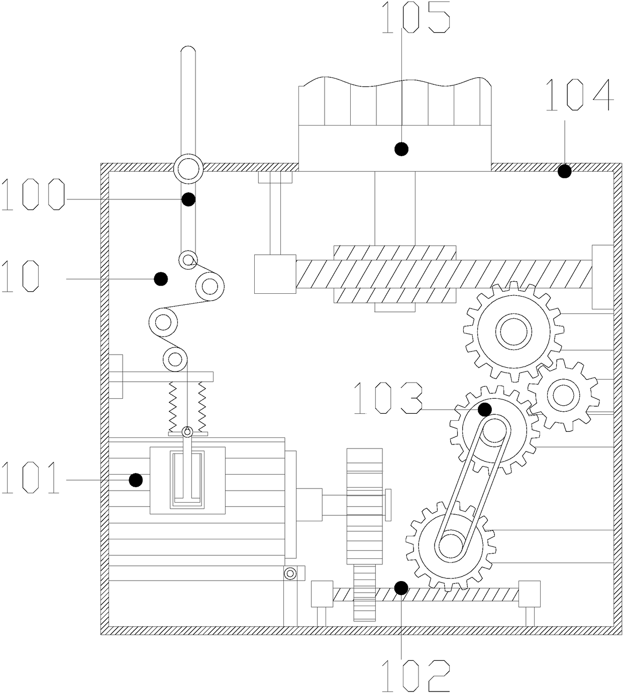 Output collection device for printing paper production equipment