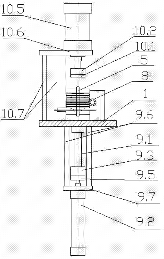 Soldering clamping device for engine oil cooler