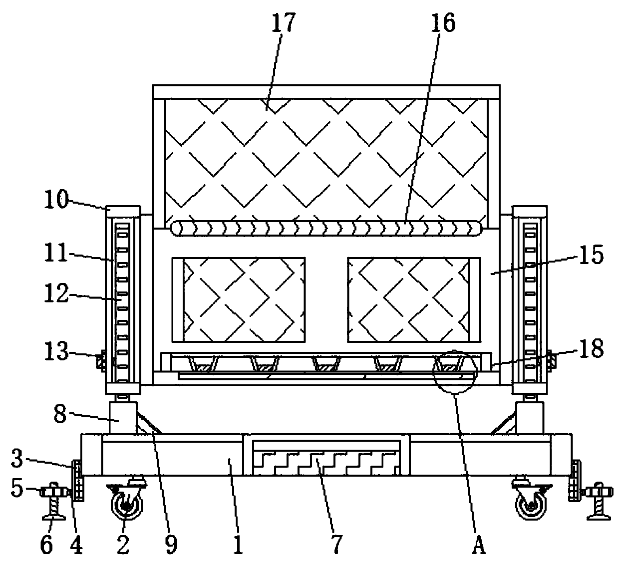 Educational propaganda display device