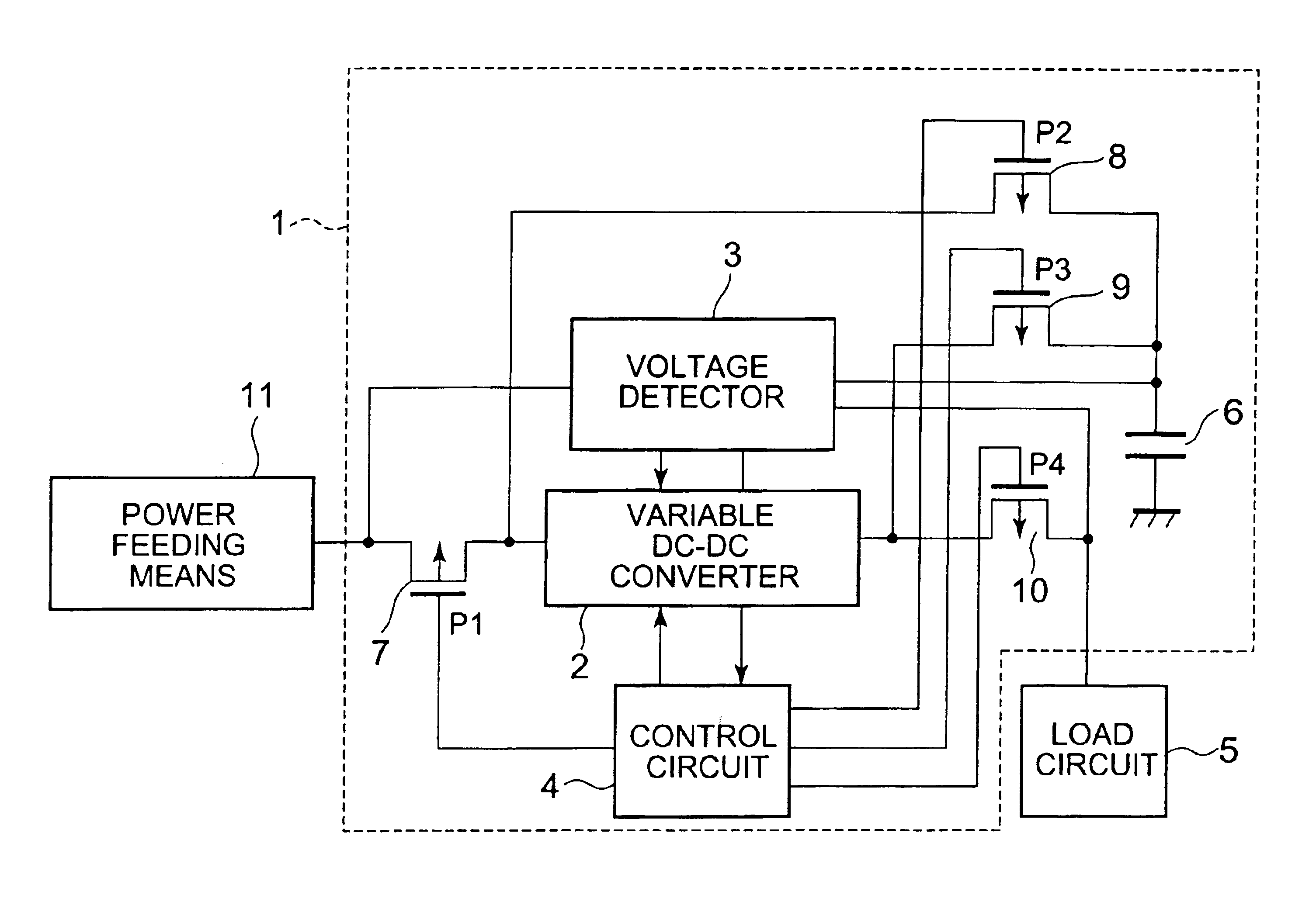Power source inverter circuit