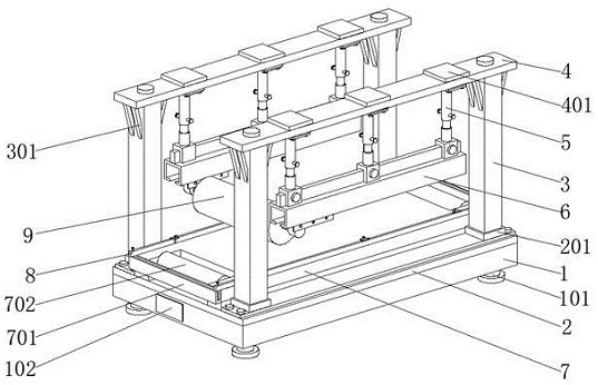 KBK track cold rolling equipment for metal material machining