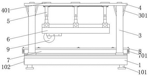 KBK track cold rolling equipment for metal material machining